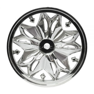 Комплект дисков (4шт.), 10 спиц, хром 00023_21b