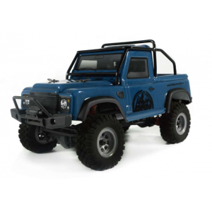 Micro краулер HobbyPlus CR24 Defender pickup (Blue) 1/24 RTR