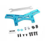 MS-01D Alum. front quick adj. damper stay (blue) MST-210523B