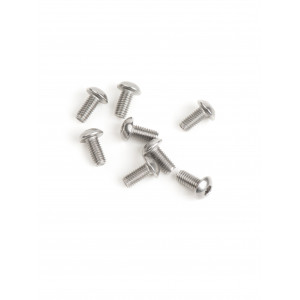 Винты M3x6 стальные нерж. A4 Button Head 8шт.