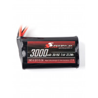 Аккумулятор Speedway Slide 70x37x19mm Li-Ion 3000mAh 2S 7.4V 30C softcase T-Plug