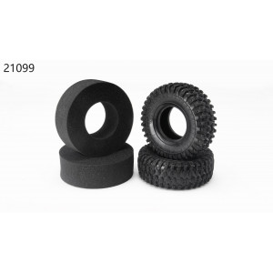 Колеса для краулера YIKONG YK4106 Tires with sponge 2.2