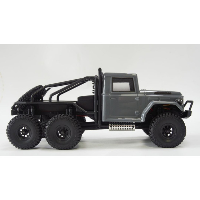 Micro краулер HobbyPlus CR18 Conqueror 6X6 (Gray) 1/18 RTR