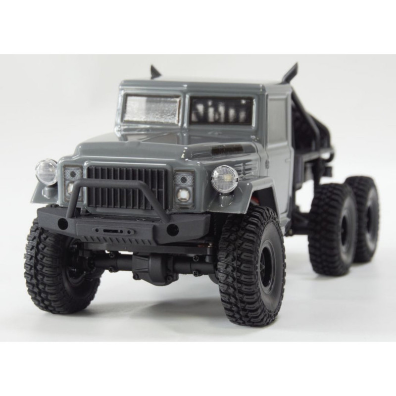 Micro краулер HobbyPlus CR18 Conqueror 6X6 (Gray) 1/18 RTR