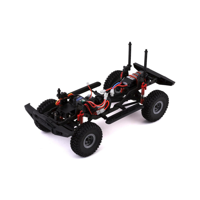 Micro краулер HobbyPlus CR18 Convoy (Black) 1/18 RTR