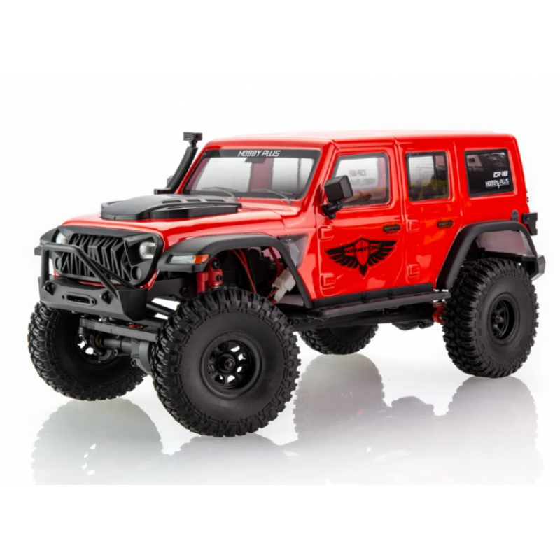 Micro краулер HobbyPlus CR18 Kratos (Red) 1/18 RTR