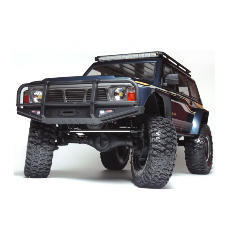 Радиоуправляемая трофи модель Yikong 4107 PRO V2 crawler Patrol Y60 (Navy blue) 1/10 RTR