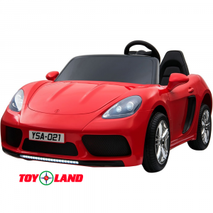 Детский электромобиль Автомобиль Porshe Cayman YSA021 Красный