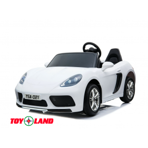 Детский электромобиль Автомобиль Porshe Cayman YSA021 Белый