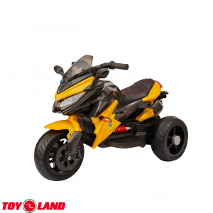 Детский электромобиль Трицикл Moto YAP2532 Желтый