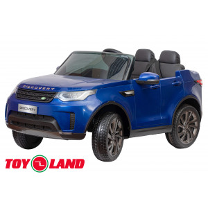 Детский электромобиль Джип Land Rover Discovey Синий