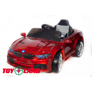 Детский электромобиль Автомобиль BMW 3 BBH718B Красный краска