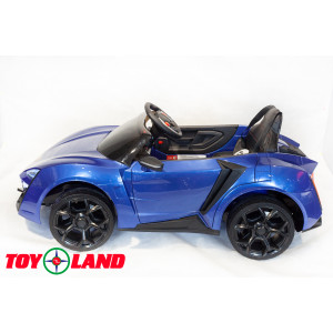 Детский электромобиль Автомобиль Lykan Hypersport 4х4 QLS 5188 Синий краска
