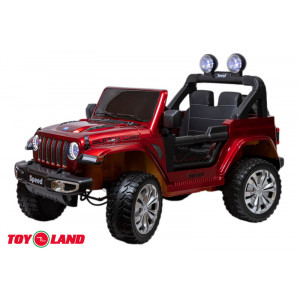 Детский электромобиль Джип Jeep Rubicon YEP5016 YEP5016 Красный краска
