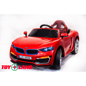 Детский электромобиль Автомобиль BMW HC 6688 Красный