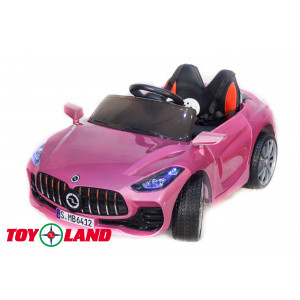 Детский электромобиль Автомобиль Mercedes Benz sport YBG6412 Розовый краска