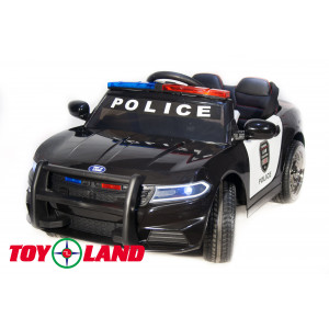 Детский электромобиль Автомобиль Dodge Police JC666 Черно-белый