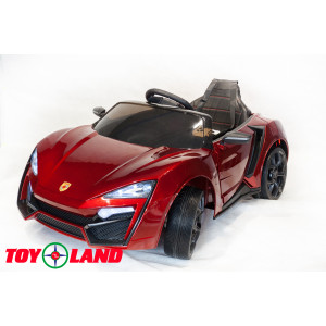 Детский электромобиль Автомобиль Lykan Hypersport 4х4 QLS 5188 Красный краска