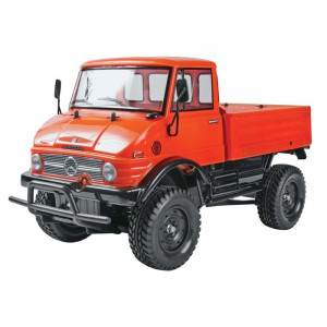 Радиоуправляемый внедорожник Tamiya XB Unimog 406 (CC-01) Orange 4WD RTR масштаб 1:10 2.4G