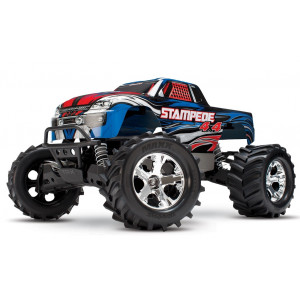 Монстр Traxxas Stampede (NEW Fast Charger) 4WD RTR масштаб 1:10 2.4G - TRA67054-1