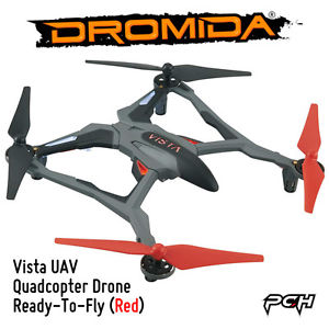 Квадрокоптер Dromida Vista UAV красный