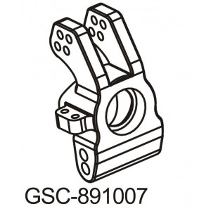 GS Racing Задние ступицы (прав+лев) 2шт Артикул:GSC-891007