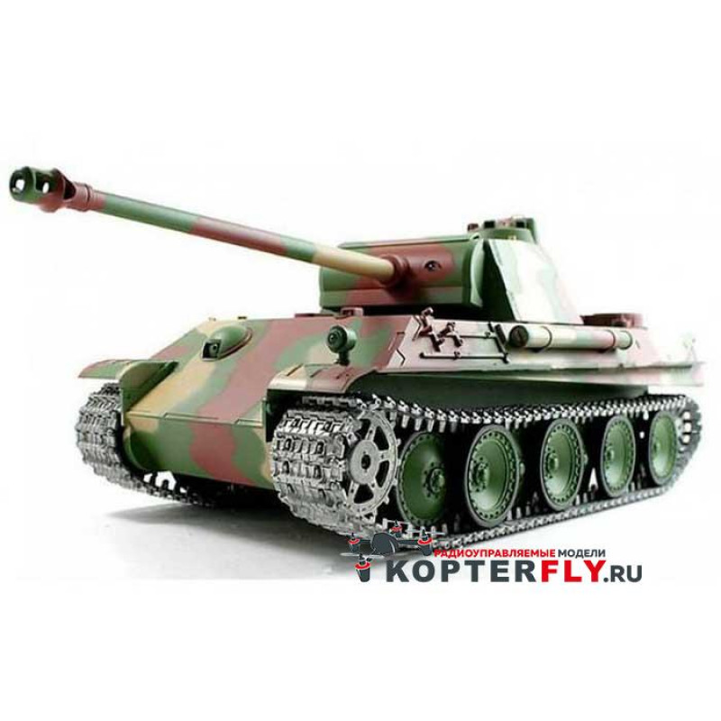 Радиоуправляемый танк Heng Long 1/16 Panther "Пантера" type G (Германия), 2.4G RTR PRO