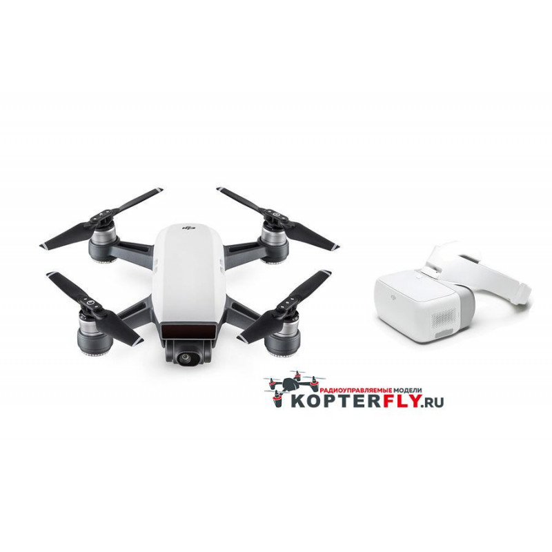 Квадрокоптер DJI Spark + Goggles RTF 2.4G - dji-spark-G