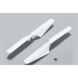 Traxxas Rotor blade set, white (2)/ 1.6x5mm BCS (2) - Артикул TRA6627