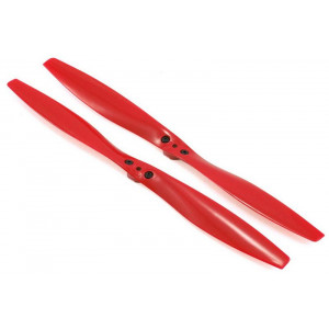 Traxxas Воздушные винты для квадрокоптера Aton Rotor blade set, red (2) (with screws) - Артикул TRA7928
