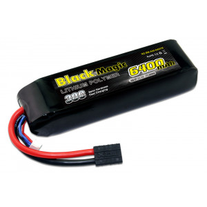 Аккумулятор Black Magic Li-pol 6400mAh, 30c, 3s1p, TRX Plug