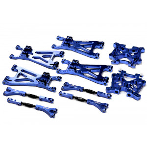 Полный комплект подвески (синий) для HPI Savage XL & Flux - Артикул: T6926BLUE