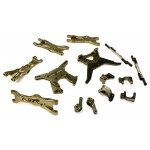 Комплект подвески (оружейный) Associated SC10.2 - Артикул: C25644GUN