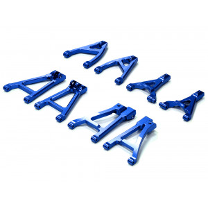Комплект алюм. рычагов (синий) для Traxxas 1/16 Slash - Артикул: T3542BLUE