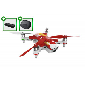 Квадрокоптер с камерой XIRO Xplorer Mini красный + аккумулятор + чехол