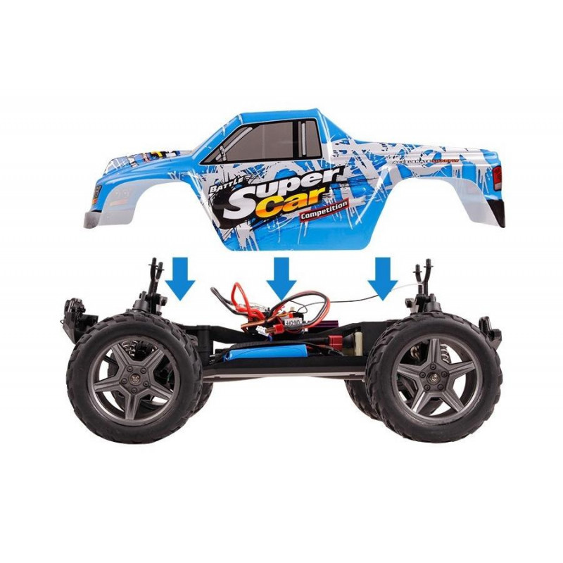 Монстр на радиоуправлении WLToys Super car 4WD RTR