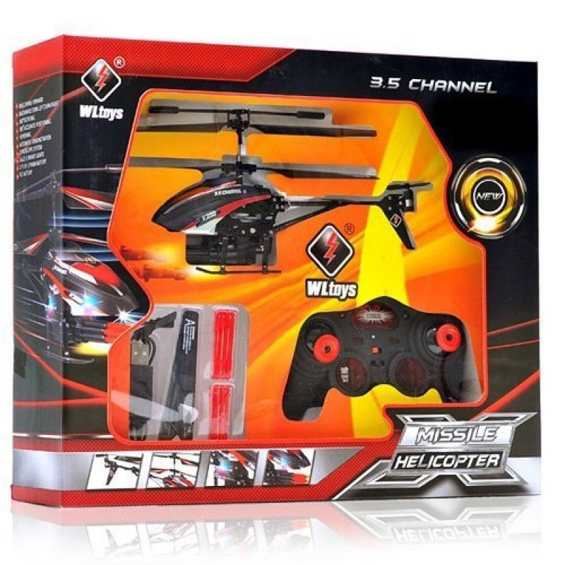 Радиоуправляемый вертолет WL Toys V398 RTF