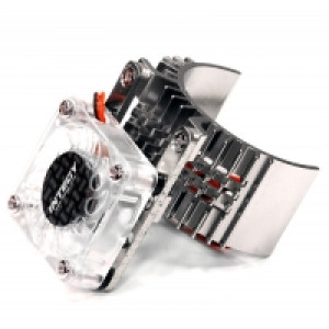 Motor Heatsink w/ Cooling Fan for Slash, Stampede, Rustler & Bandit - Артикул: T8074SILVER