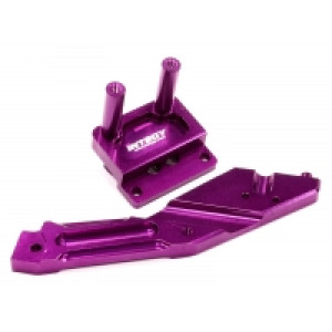 Rear Anti-Bending Plate for HPI 1/10 Bullet MT & Bullet ST (purple) - Артикул: T8692PURPLE