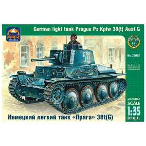 Стендовая модель ARK-model Немецкий лёгкий танк «Прага» Pz.Kpfw.38(t) Ausf.G Артикул - AK35003