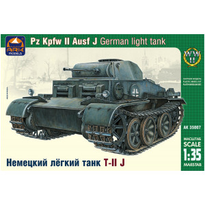 Стендовая модель ARK-model Немецкий лёгкий танк Pz.Kpfw.II Ausf.J Артикул - AK35007