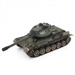 Радиоуправялемый танк Zegan Т-34 1:28 для танкового боя - 99815