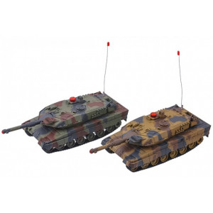 Радиоуправляемый танковый бой 2.4G Abrams vs Abrams масштаб 1:24 Huan QI 558(2.4G)