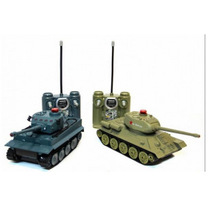 Радиоуправляемый танковый бой Huan Qi и Tiger масштаб 1:28 RTR - 508-555