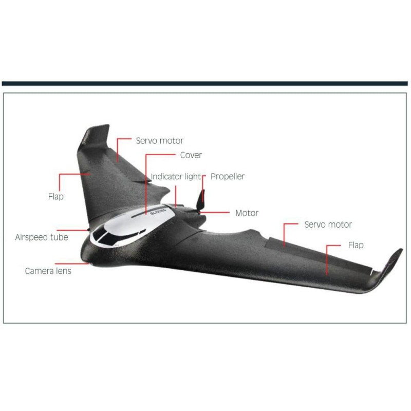 Радиоуправляемый планер JXD Glider GPS - JXD525