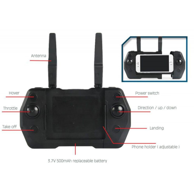 Радиоуправляемый планер JXD Glider GPS - JXD525