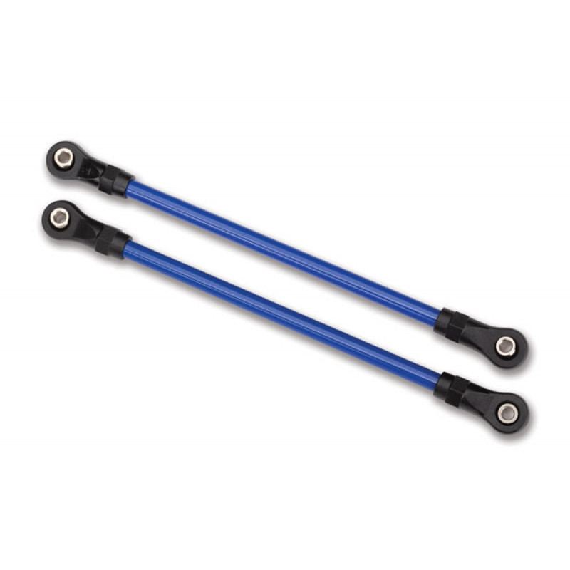 Suspension links, rear lower, blue (2) (5x115mm, powder coated steel) (assembled with hollow balls) - Артикул: TRA8145X