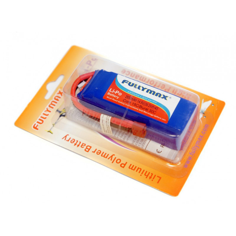 Аккумулятор LiPo Fullymax 14.8V 2650мАч 15C