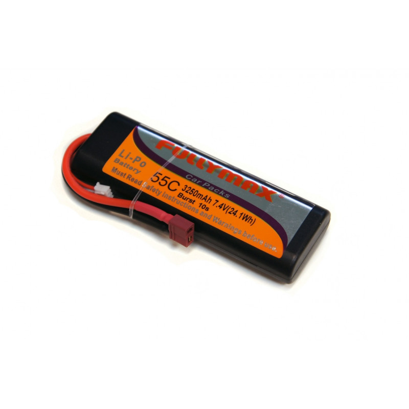 Аккумулятор LiPo Fullymax 7.4V 3250мАч 55C (в корпусе NiMh)