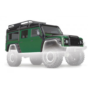 Кузов Land Rover Defender (зеленый, с аксессуарами обвеса) TRA8011G - Артикул: TRA8011G